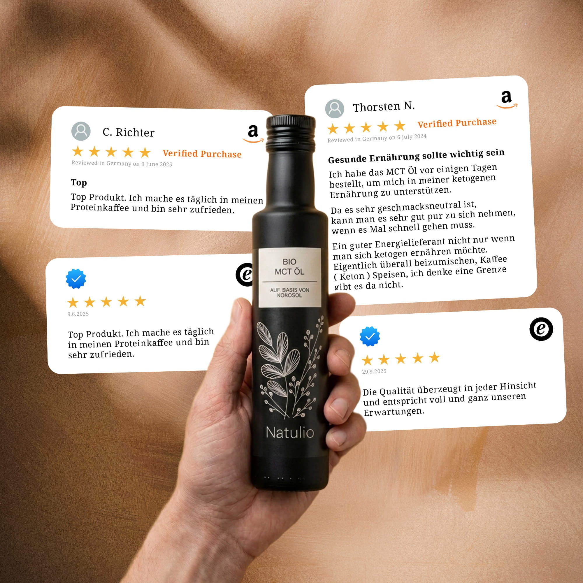 Bio MCT-Öl kaltgepresst