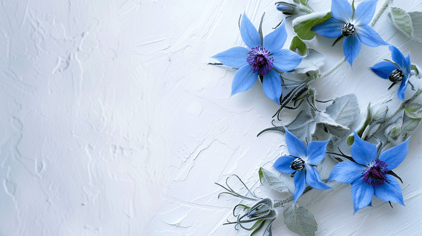 Blüte der Borretschpflanze