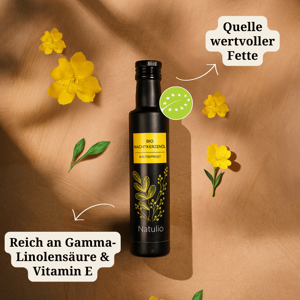 Bio Nachtkerzenöl kaltgepresst