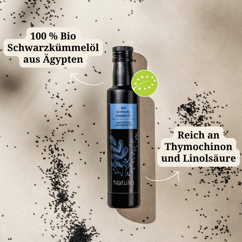 Bio Schwarzkümmelöl kaltgepresst