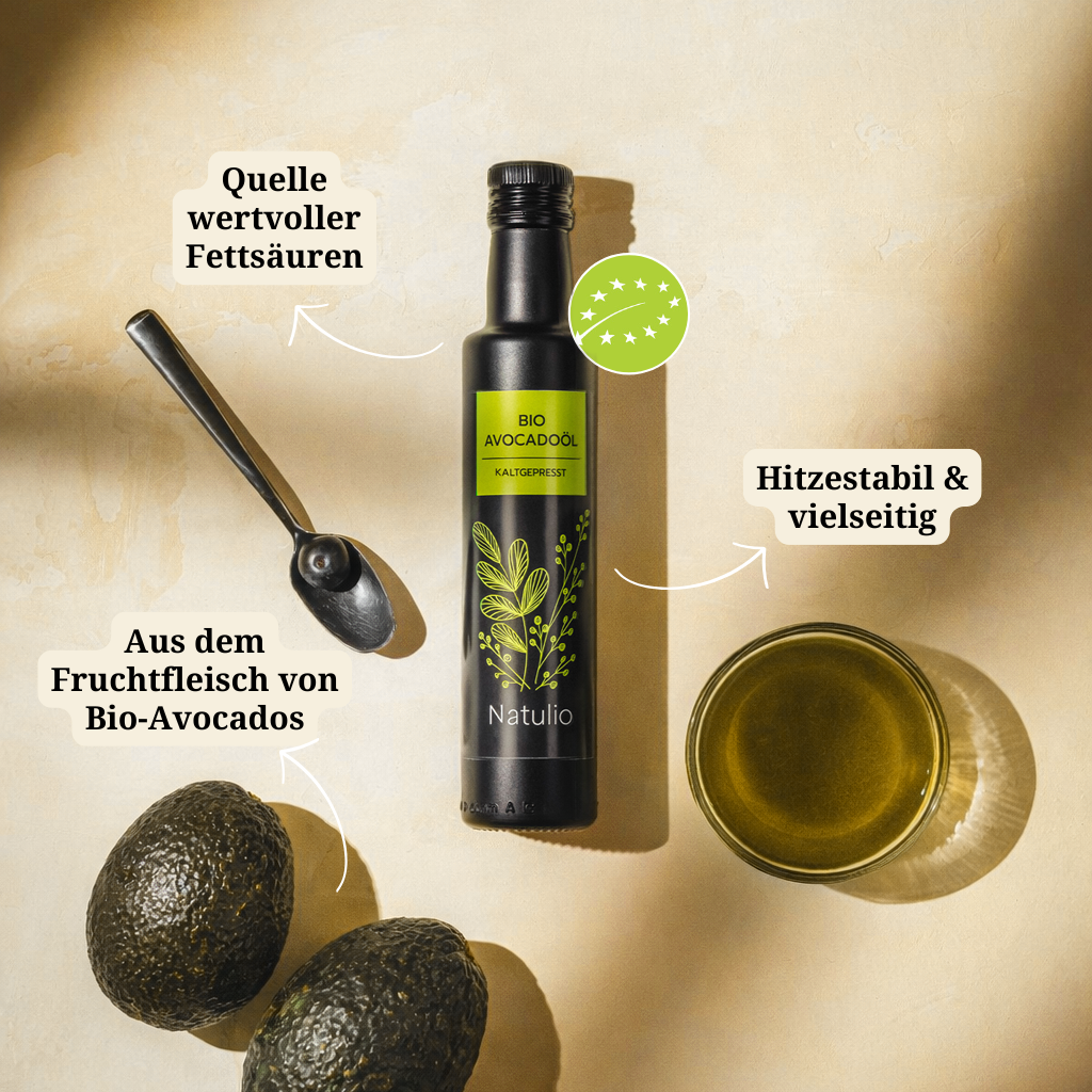 Bio Avocadoöl kaltgepresst