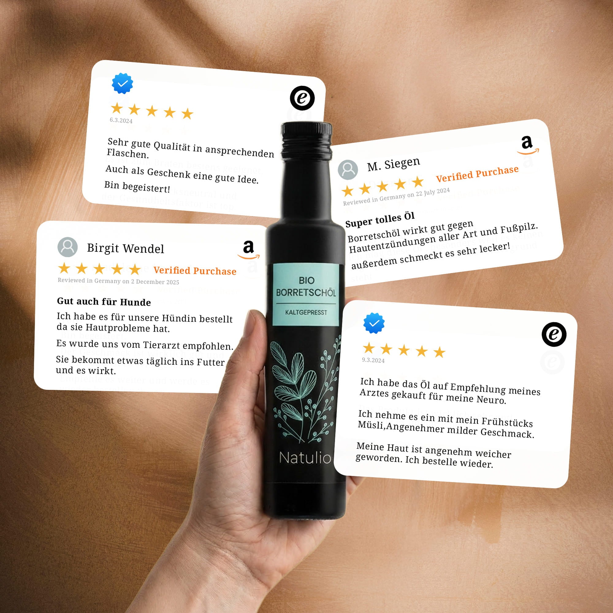 Bio Borretschöl kaltgepresst