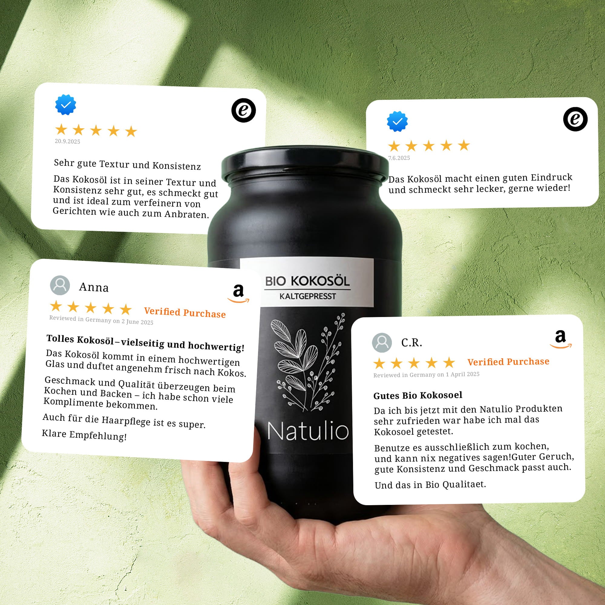 Bio Kokosöl kaltgepresst und nativ