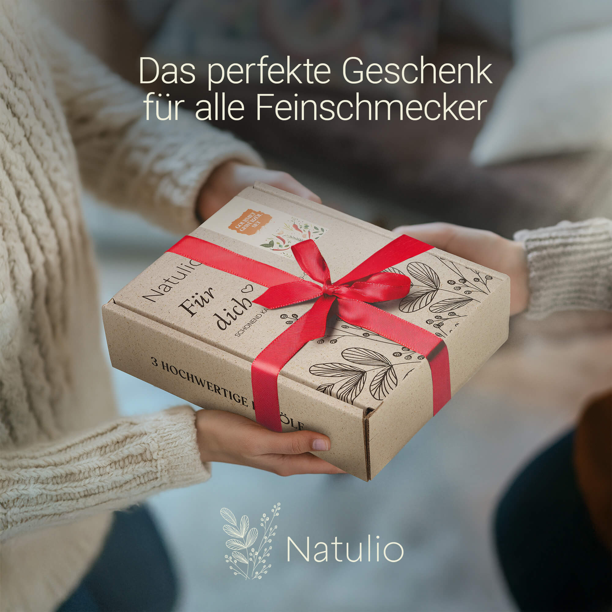 Geschenkset Gourmet Gewuerzöl Geschenk