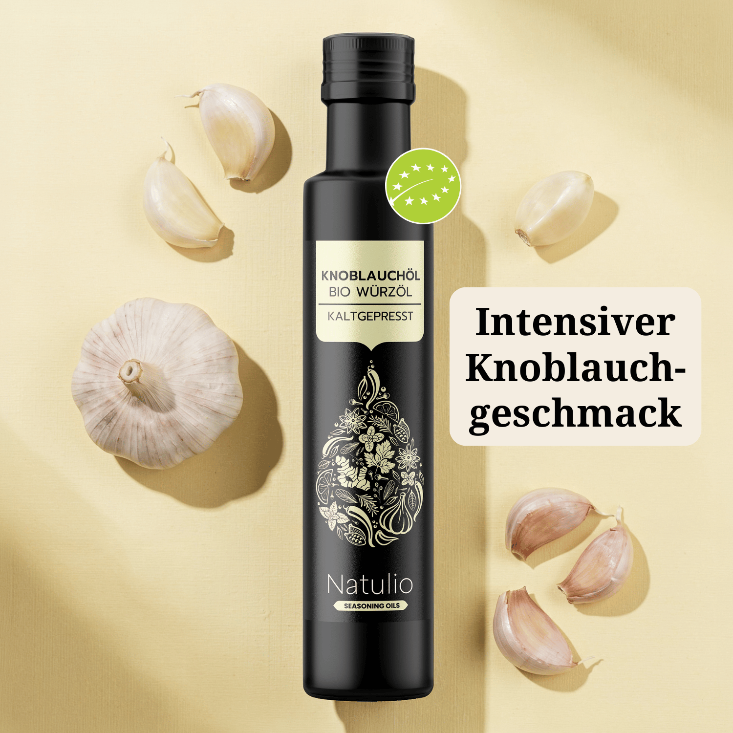 Bio Knoblauchöl kaltgepresst