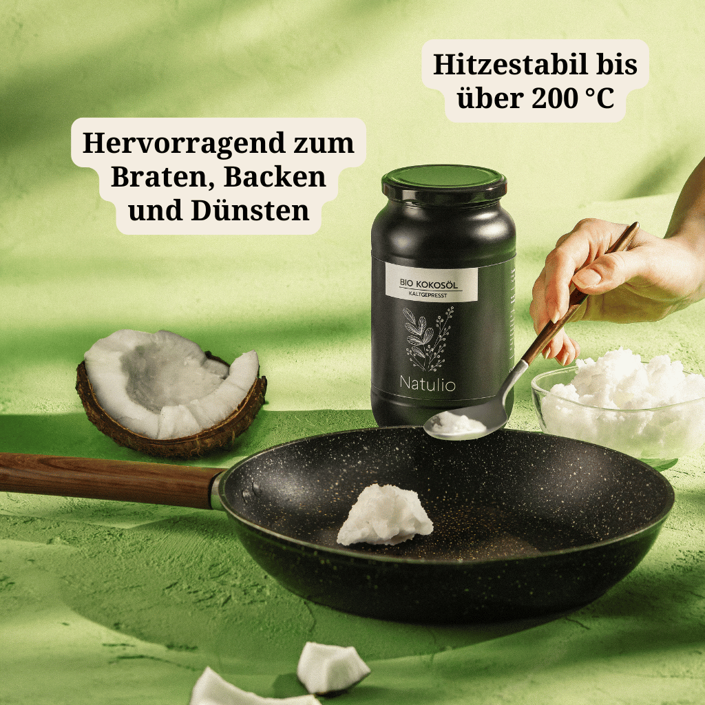 Bio Kokosl: Vielseitig fr Kche, Haut & Haar | Natulio Bio Kokosl: Vielseitig fr Kche, Haut & Haar | Natulio