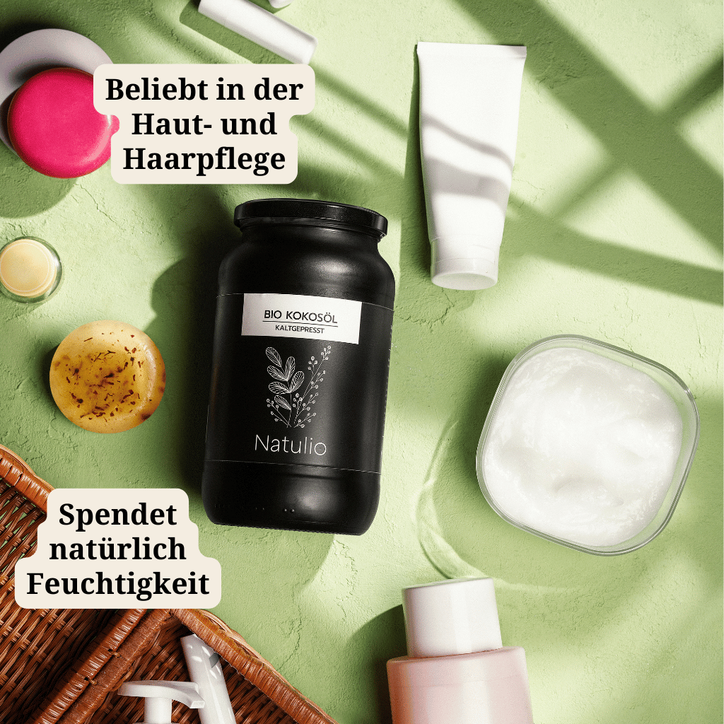 Bio Kokosl: Vielseitig fr Kche, Haut & Haar | Natulio Bio Kokosl: Vielseitig fr Kche, Haut & Haar | Natulio