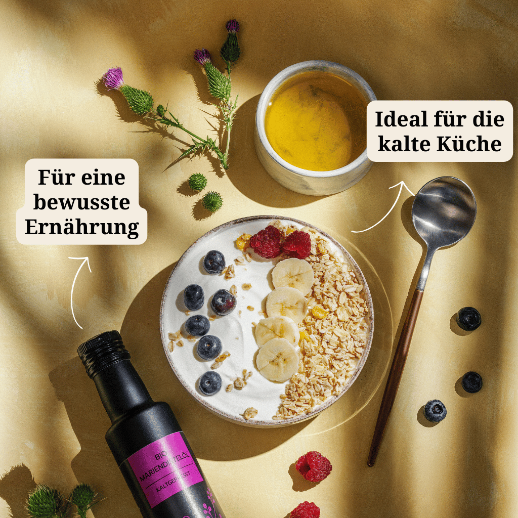 Bio Mariendistelöl kaltgepresst