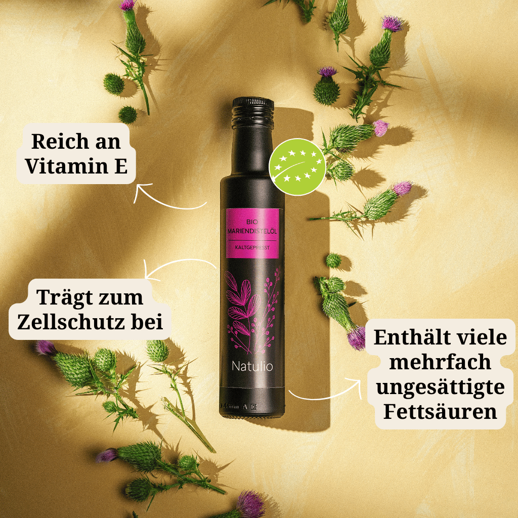 Bio Mariendistelöl kaltgepresst